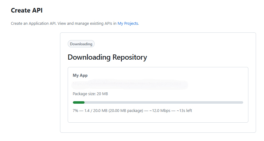 Downloading Repository